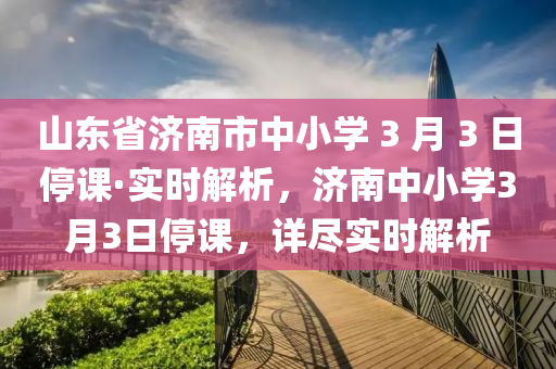 山東省濟南市中小學(xué) 3 月 3 日停課·實時解析，濟南中小學(xué)3月液壓動力機械,元件制造3日停課，詳盡實時解析