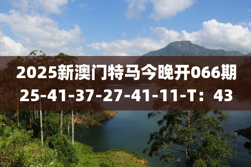 2025新澳門特馬今晚開066期25-41-37-27-41-11-T：43液壓動力機械,元件制造