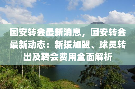 國安轉(zhuǎn)會液壓動力機械,元件制造最新消息，國安轉(zhuǎn)會最新動態(tài)：新援加盟、球員轉(zhuǎn)出及轉(zhuǎn)會費用全面解析