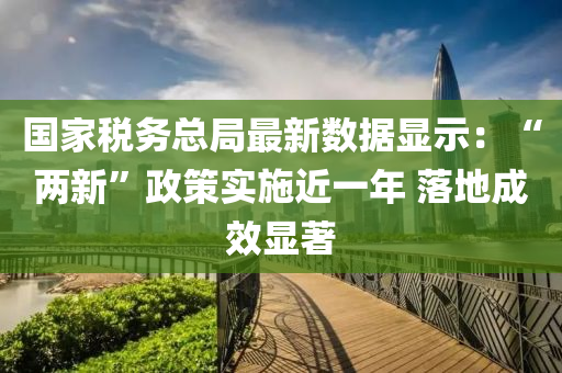 國(guó)家稅務(wù)總局最新數(shù)據(jù)顯示：“兩新”政策實(shí)施近一年 落地成效顯著