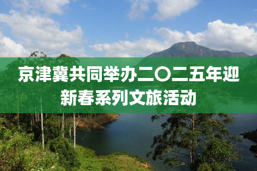 京津冀共同舉辦二〇二五年迎新春系列文旅活動(dòng)液壓動(dòng)力機(jī)械,元件制造