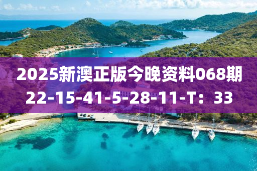 2025新澳正版今晚資料06液壓動力機械,元件制造8期22-15-41-5-28-11-T：33