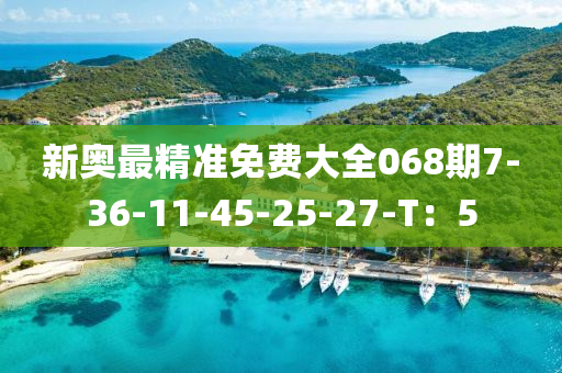 新奧最精準免費大全068期7-36-11-45-25-27-T：5